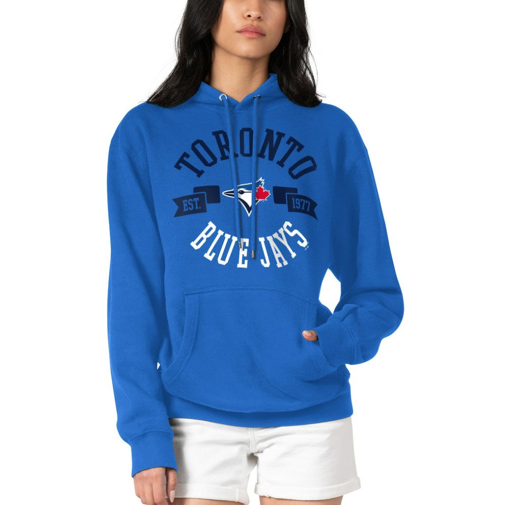 Toronto Blue Jays G-III 4Her by Carl Banks Women's City Graphic Pullover Hoodie - Royal