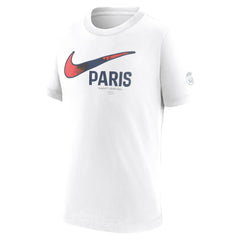 Paris Saint-Germain Youth Swoosh T-Shirt - White | Nike discount