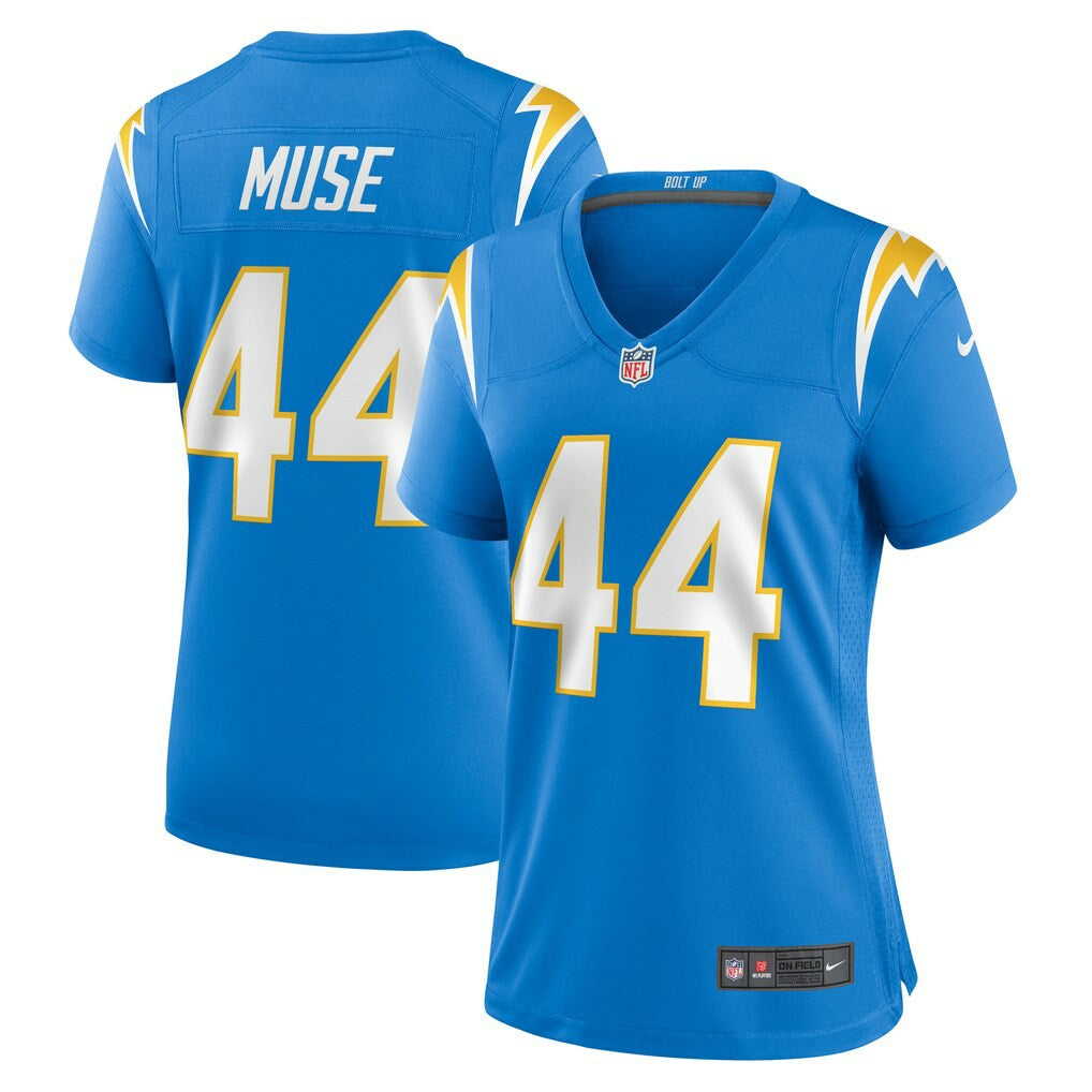 Tanner Muse Los Angeles Chargers Women's Team Game Jersey - Powder Blue | Nike sale