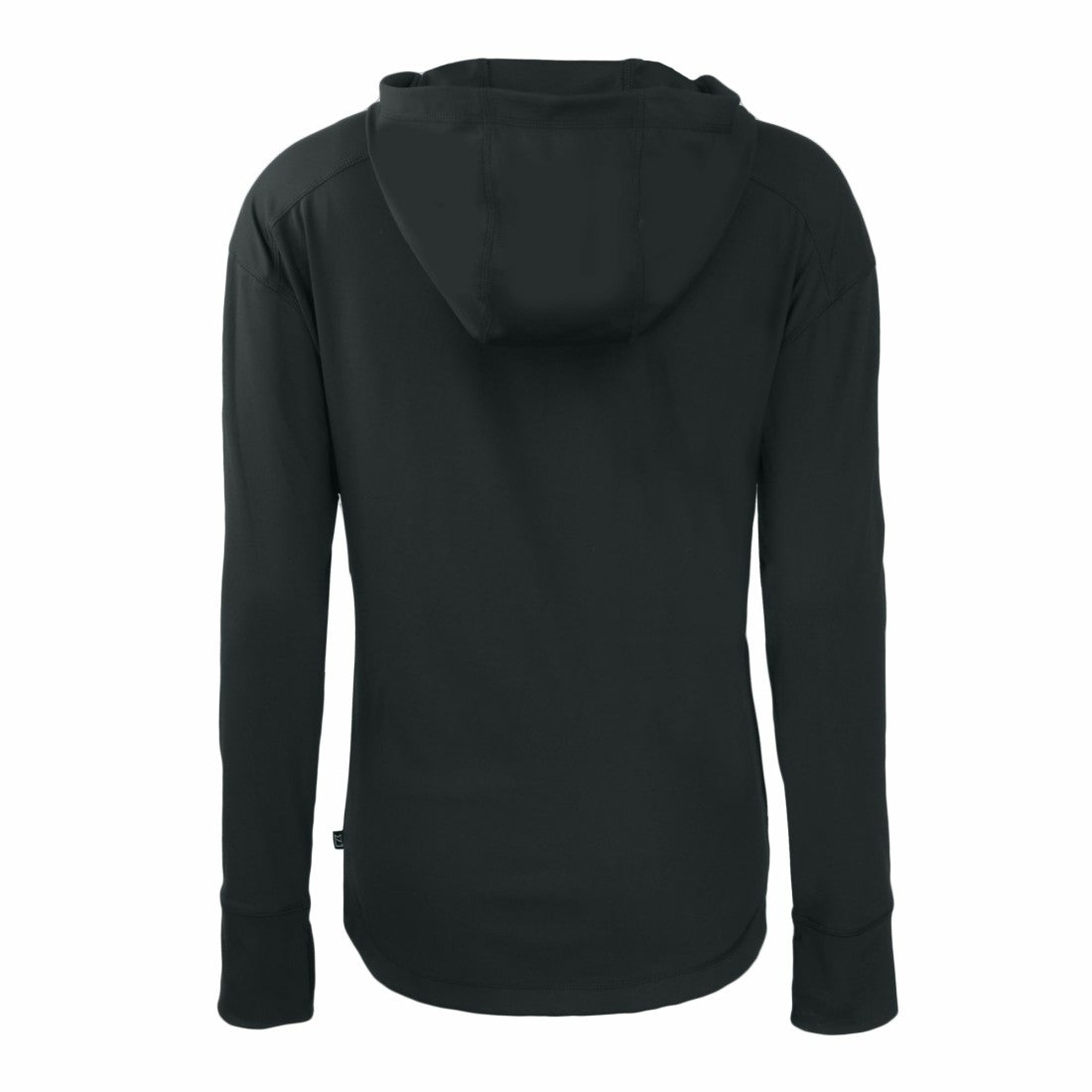 Detroit Lions Cutter & Buck Women's Throwback Daybreak Eco Recycled Half-Zip Hoodie - Black online