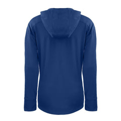 Denver Broncos Cutter & Buck Women's Throwback Daybreak Eco Recycled Half-Zip Hoodie - Blue cheap