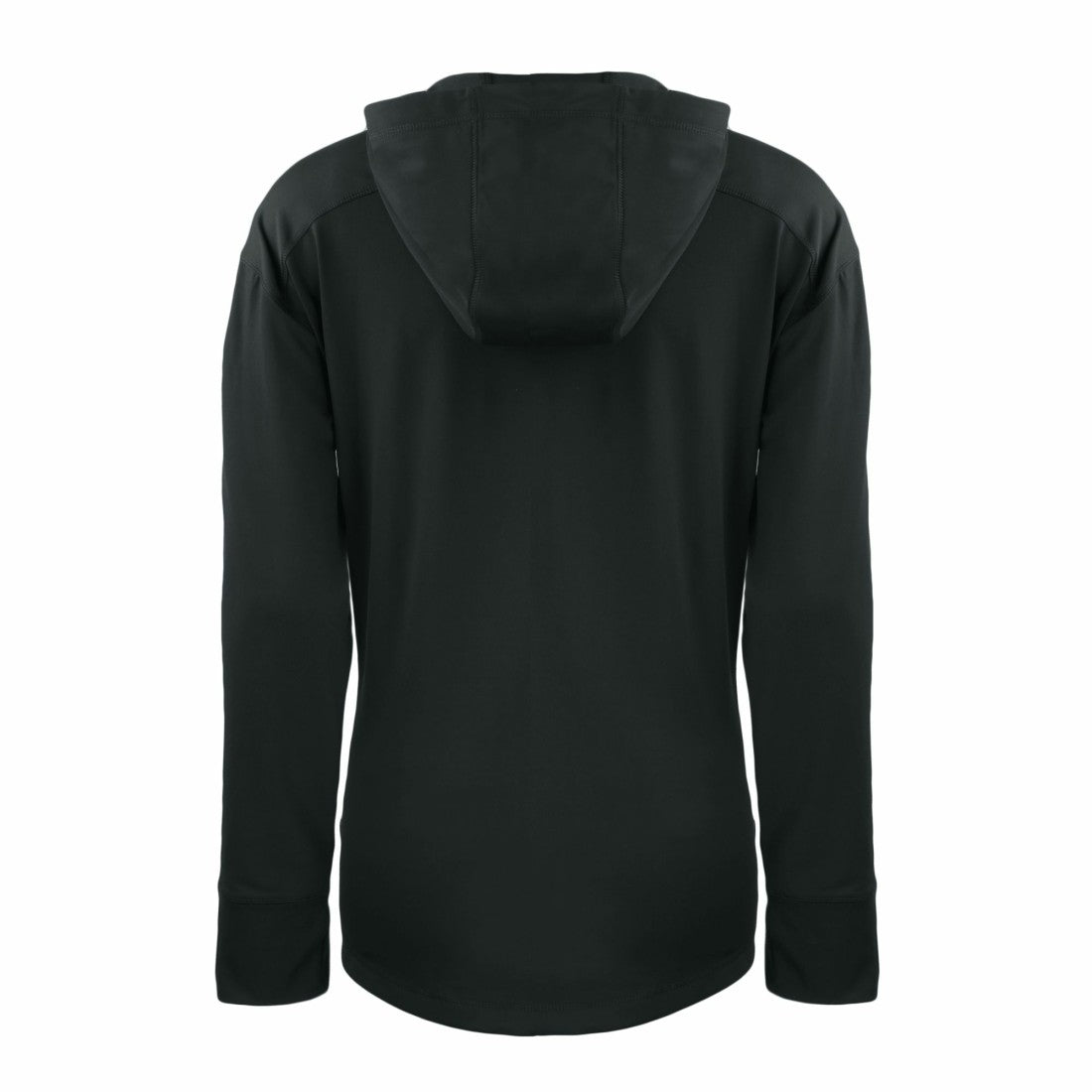 Detroit Lions Cutter & Buck Women's Throwback Daybreak Eco Recycled Half-Zip Hoodie - Black online
