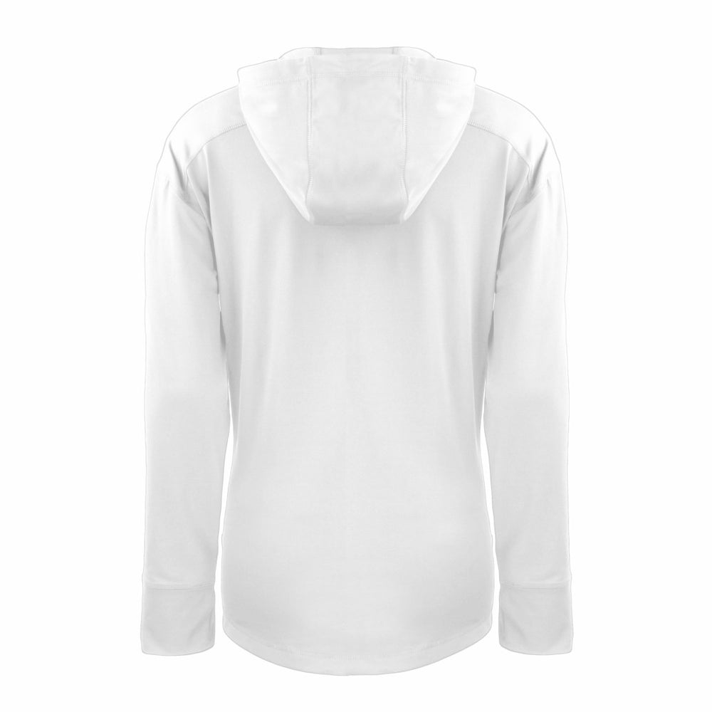 Detroit Lions Cutter & Buck Women's Throwback Daybreak Eco Recycled Half-Zip Hoodie - White online