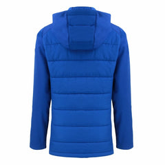 Denver Broncos Cutter & Buck Women's Throwback Evoke Hybrid Eco Softshell Recycled Full-Zip Hoodie Jacket - Blue on sale