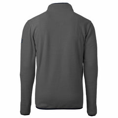 Detroit Lions Cutter & Buck Throwback Cascade Eco Sherpa Fleece Quarter-Zip Pullover Jacket - Gray/Black for sale