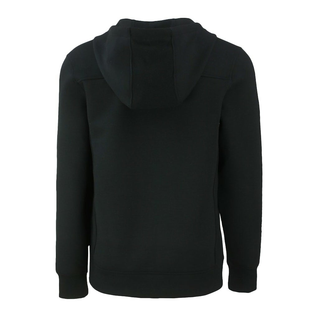 Atlanta Falcons Cutter & Buck Throwback Roam Eco Half-Zip Recycled Pullover Hoodie - Black outlet