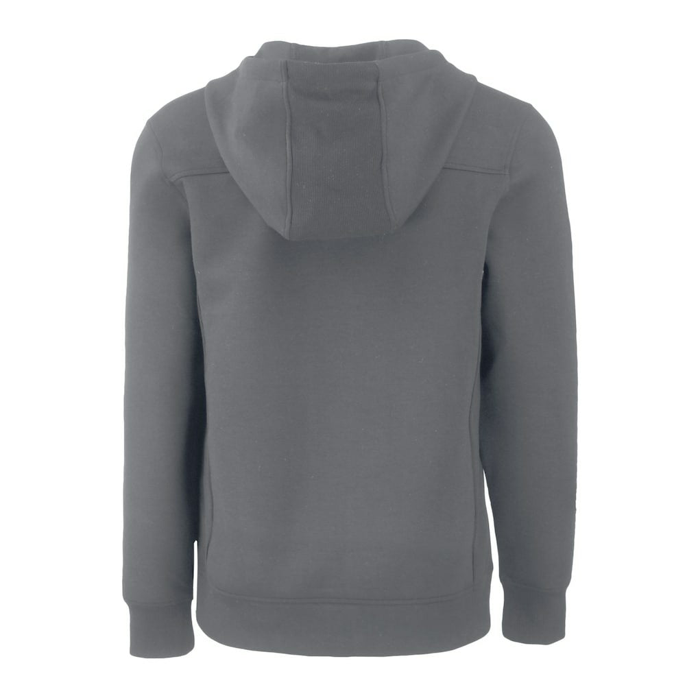 Cleveland Browns Cutter & Buck Throwback Roam Eco Half-Zip Recycled Pullover Hoodie - Gray cheap