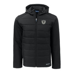 Las Vegas Raiders Cutter & Buck Throwback Big & Tall Evoke Hybrid Eco Softshell Recycled Full-Zip Jacket - Black on sale