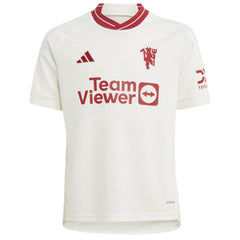 Alejandro Garnacho Manchester United Youth 2023/24 Third Replica Player Jersey – White | Adidas sale