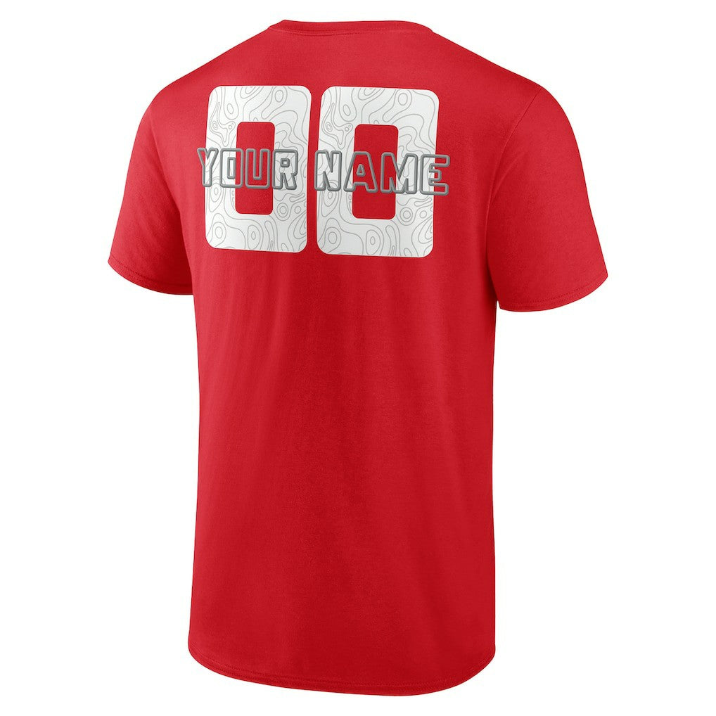 Houston Rockets Stellar Personalized Name & Number T-Shirt - Red discount