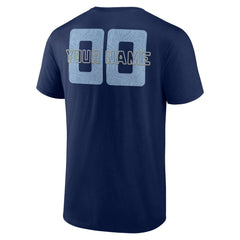 Memphis Grizzlies Stellar Personalized Name & Number T-Shirt - Navy sale