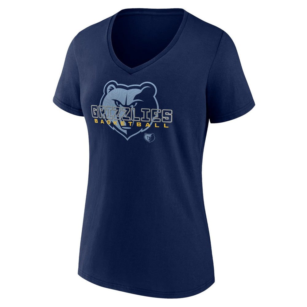 Memphis Grizzlies Women's Stellar Personalized Name & Number V-Neck T-Shirt - Navy cheap
