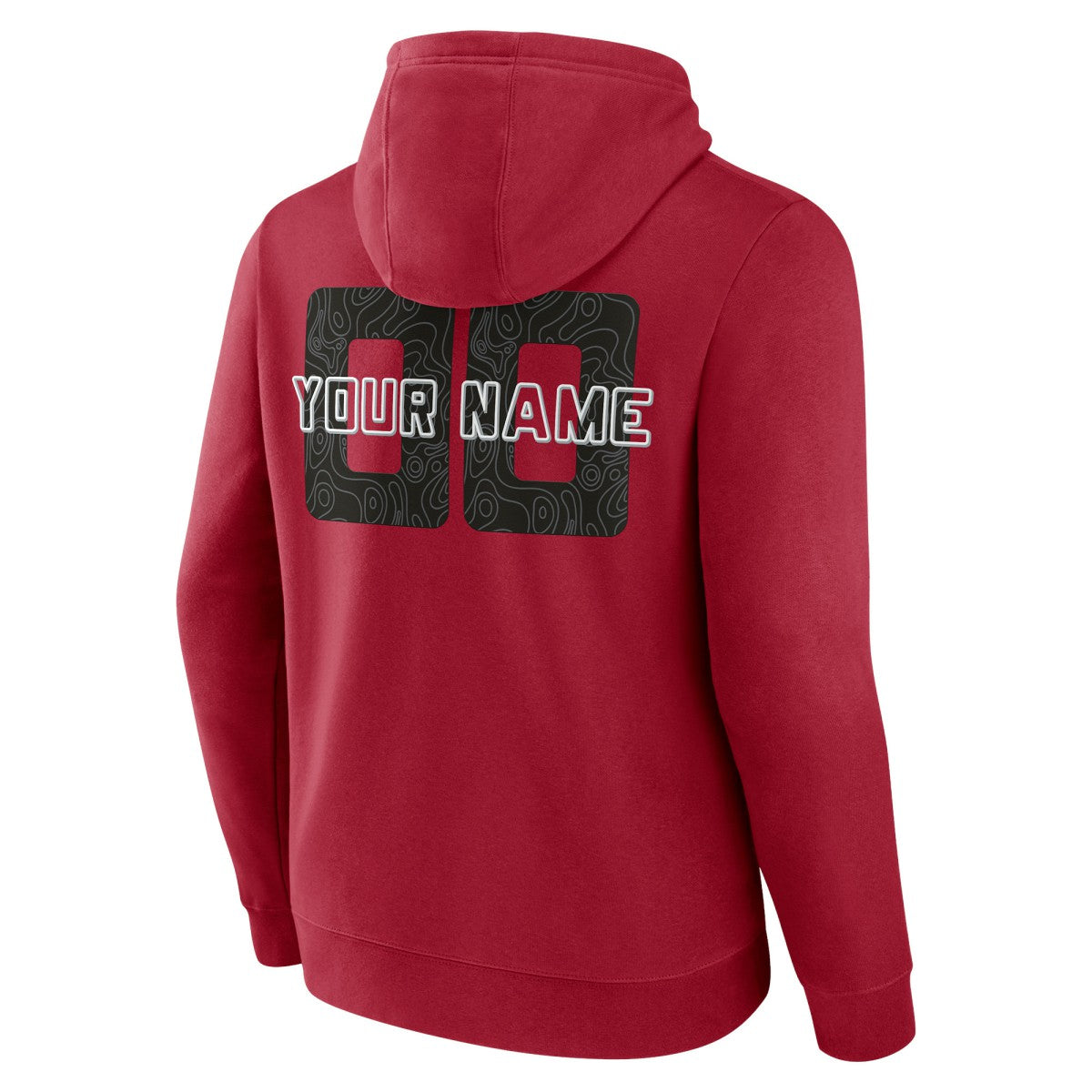 Miami Heat Stellar Personalized Name & Number Pullover Hoodie - Red sale