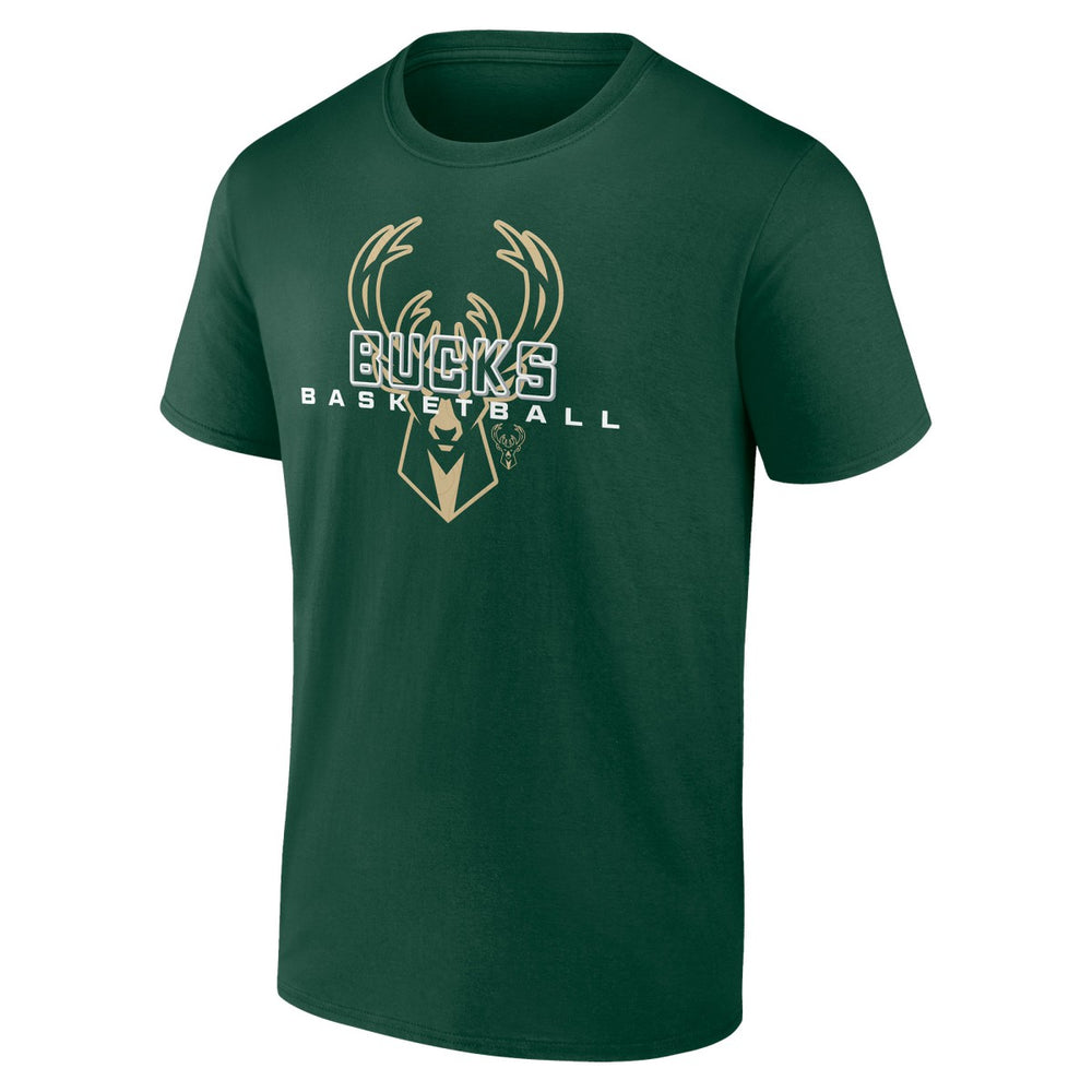 Milwaukee Bucks Stellar Personalized Name & Number T-Shirt - Hunter Green for sale