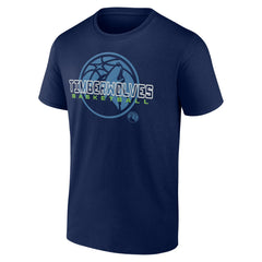 Minnesota Timberwolves Stellar Personalized Name & Number T-Shirt - Navy discount