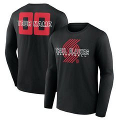 Portland Trail Blazers Stellar Personalized Name & Number Long Sleeve T-Shirt - Black sale