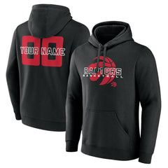 Toronto Raptors Stellar Personalized Name & Number Pullover Hoodie - Black online