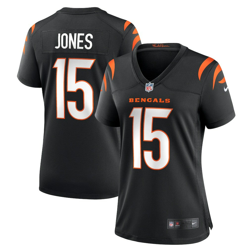 Charlie Jones Cincinnati Bengals Women's Team Game Jersey - Black | Nike sale