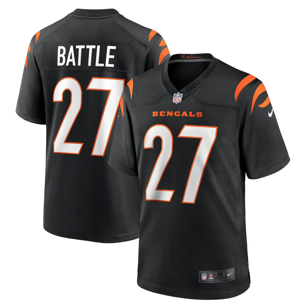 Jordan Battle Cincinnati Bengals Team Game Jersey - Black | Nike online