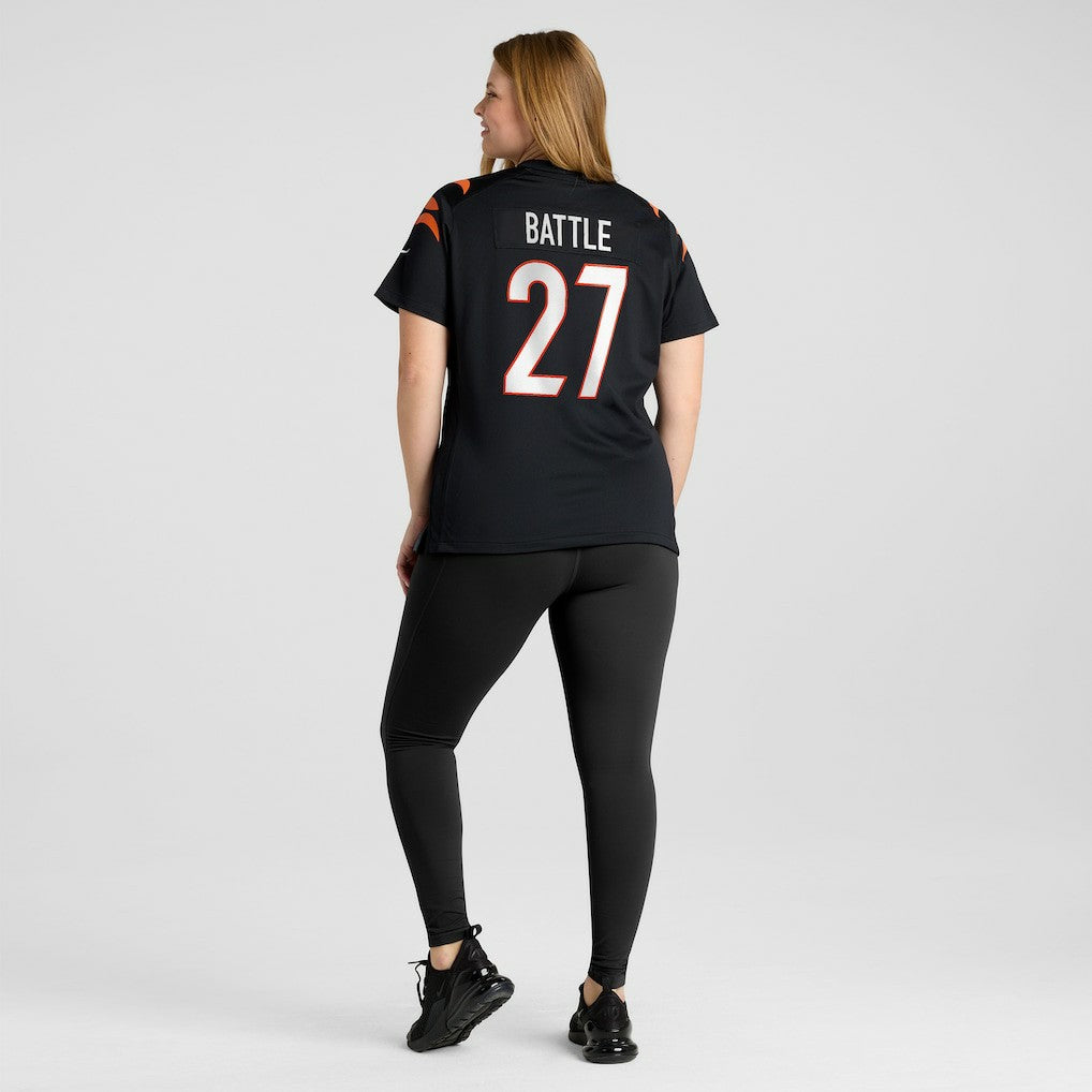 Jordan Battle Cincinnati Bengals Women's Team Game Jersey - Black | Nike for sale