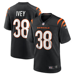 DJ Ivey Cincinnati Bengals Team Game Jersey - Black | Nike on sale