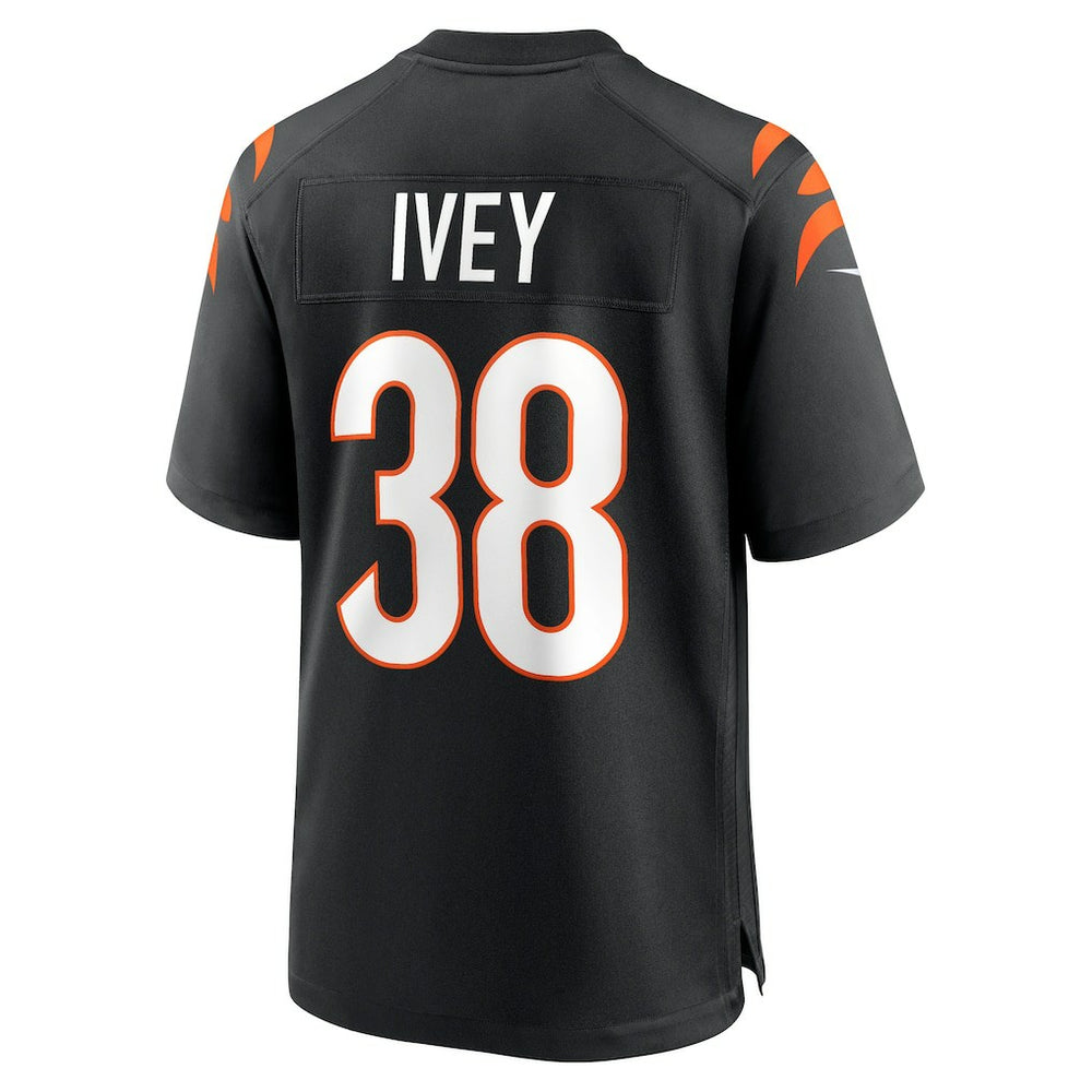 DJ Ivey Cincinnati Bengals Team Game Jersey - Black | Nike on sale