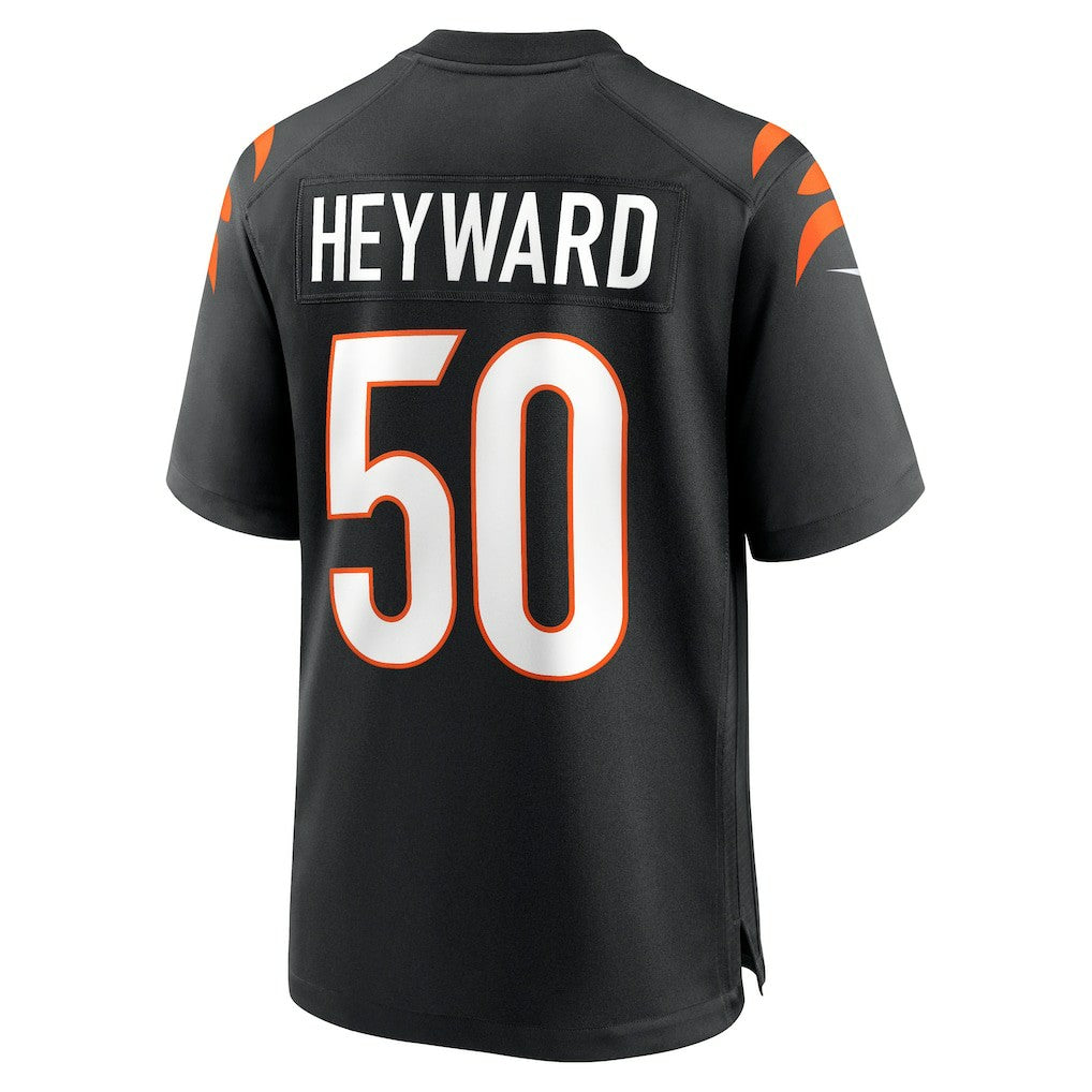 Shaka Heyward Cincinnati Bengals Team Game Jersey - Black | Nike cheap