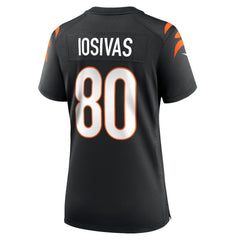 Andrei Iosivas Cincinnati Bengals Women's Team Game Jersey - Black | Nike discount