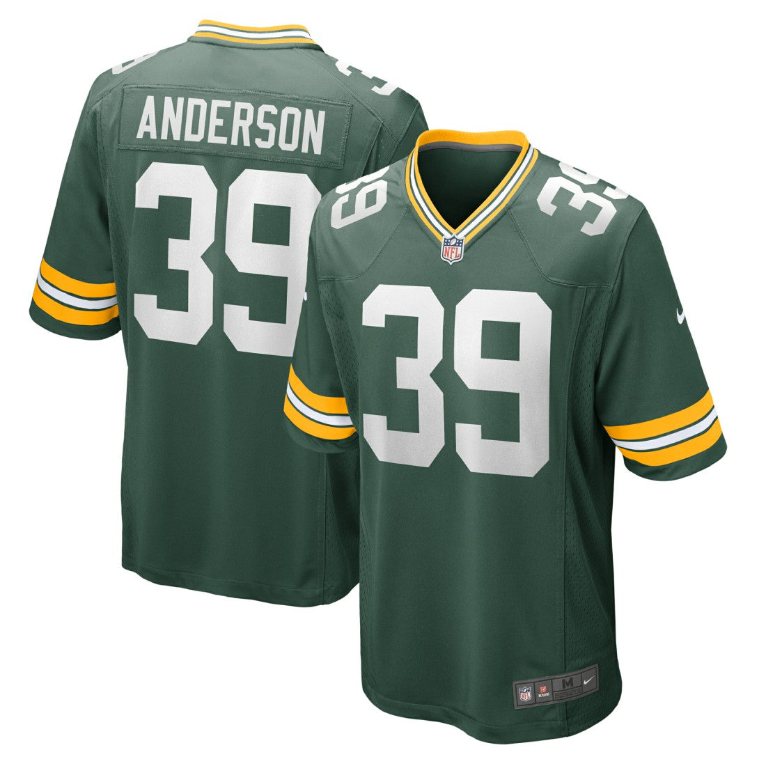 Zayne Anderson Green Bay Packers Team Game Jersey - Green | Nike online