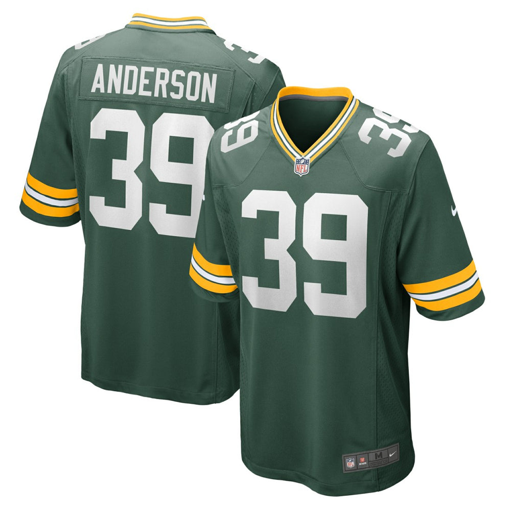 Zayne Anderson Green Bay Packers Team Game Jersey - Green | Nike online