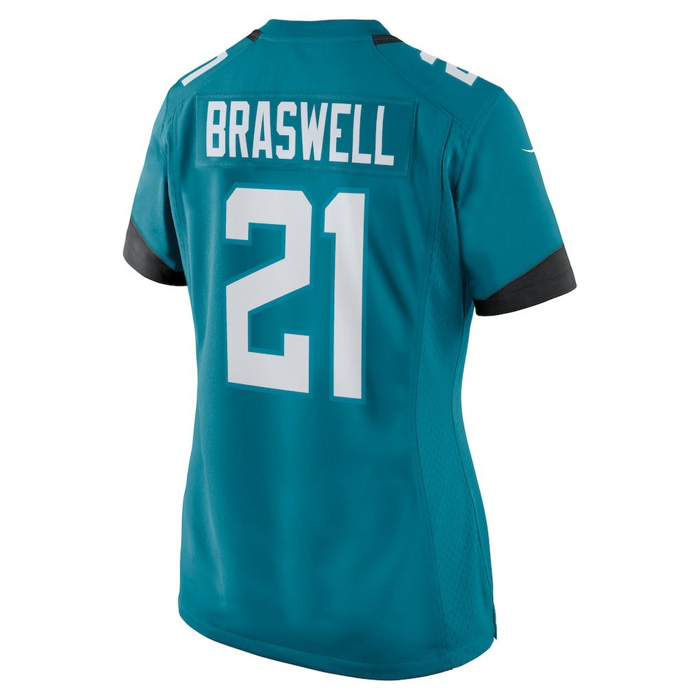 Christian Braswell Jacksonville Jaguars Women's Team Game Jersey - Teal | Nike on sale