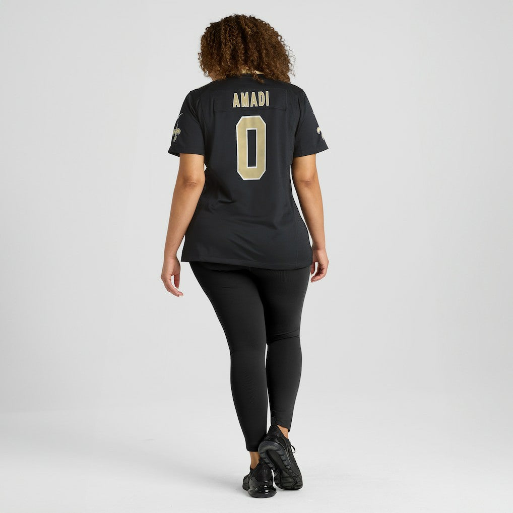 Ugo Amadi New Orleans Saints Women's Team Game Jersey - Black | Nike on sale