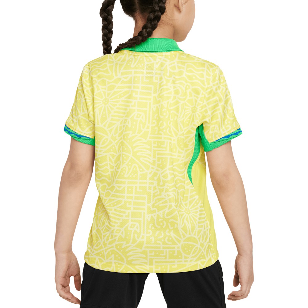 Brazil National Team Preschool 2024 Home Replica Stadium Jersey - Yellow | Nike discount