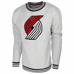 Portland Trail Blazers Stadium Essentials Club Level Pullover Sweatshirt - Heather Gray sale