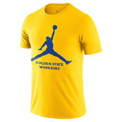 Golden State Warriors Essential Jumpman T-Shirt sale - Gold | Nike for sale