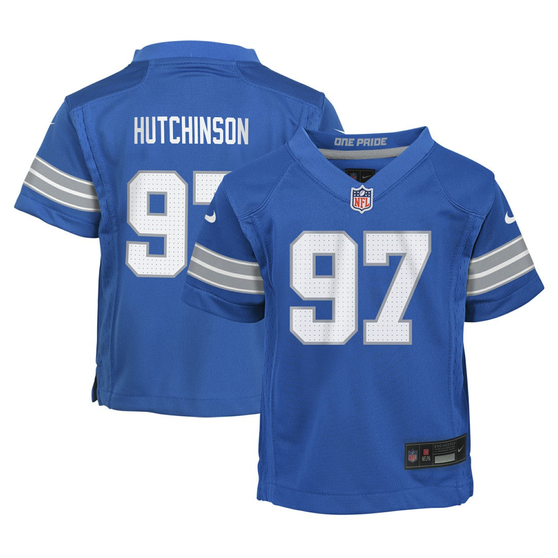 Aidan Hutchinson Detroit Lions Preschool Player Game Jersey - Blue | Nike outlet