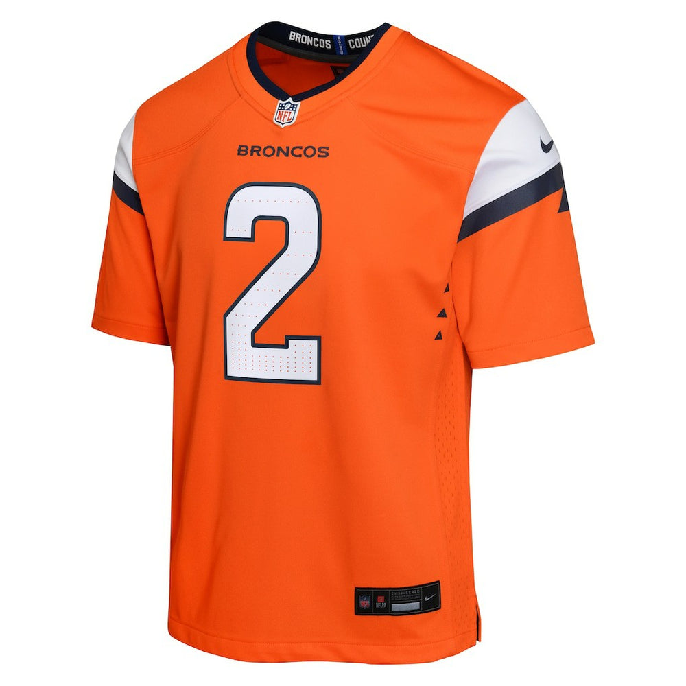 Patrick Surtain II Denver Broncos Youth Game Jersey - Orange | Nike outlet