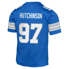 Aidan Hutchinson Detroit Lions Youth Game Jersey - Blue | Nike online