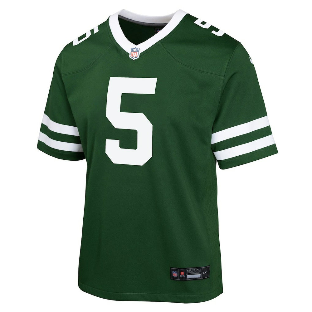 Garrett Wilson New York Jets Youth Game Jersey - Green | Nike discount
