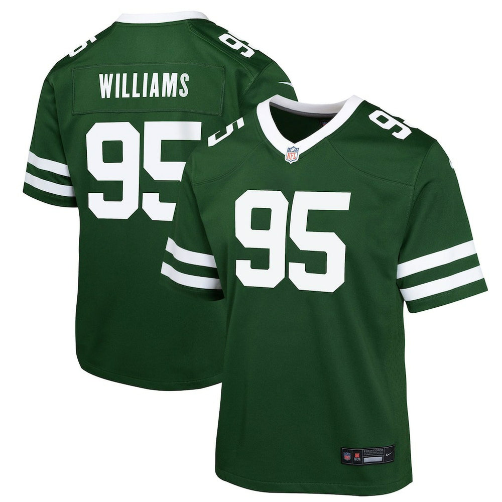 Quinnen Williams New York Jets Youth Game Jersey - Green | Nike sale