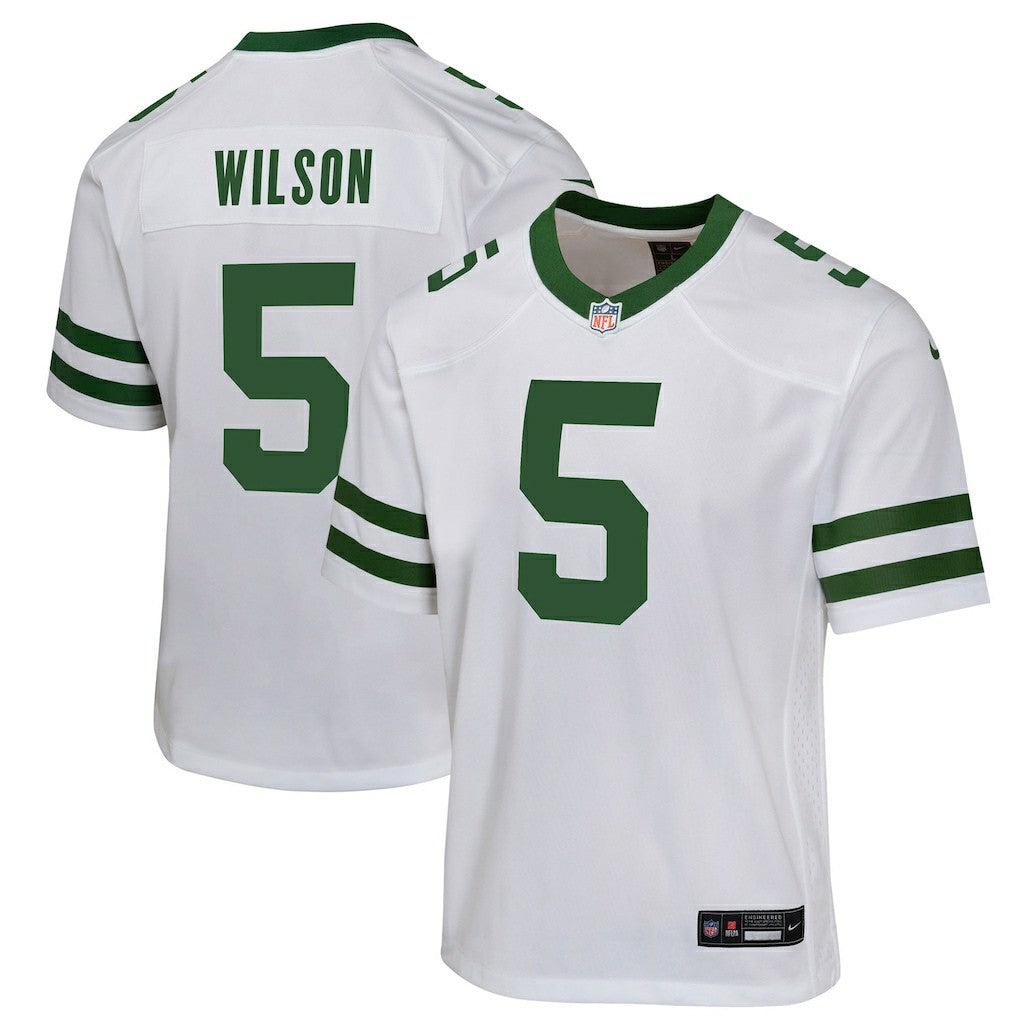Garrett Wilson New York Jets Youth Game Jersey - White | Nike cheap