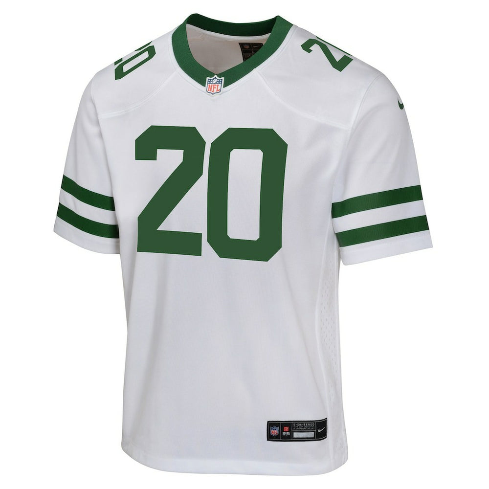 Breece Hall New York Jets Youth Game Jersey - White | Nike cheap