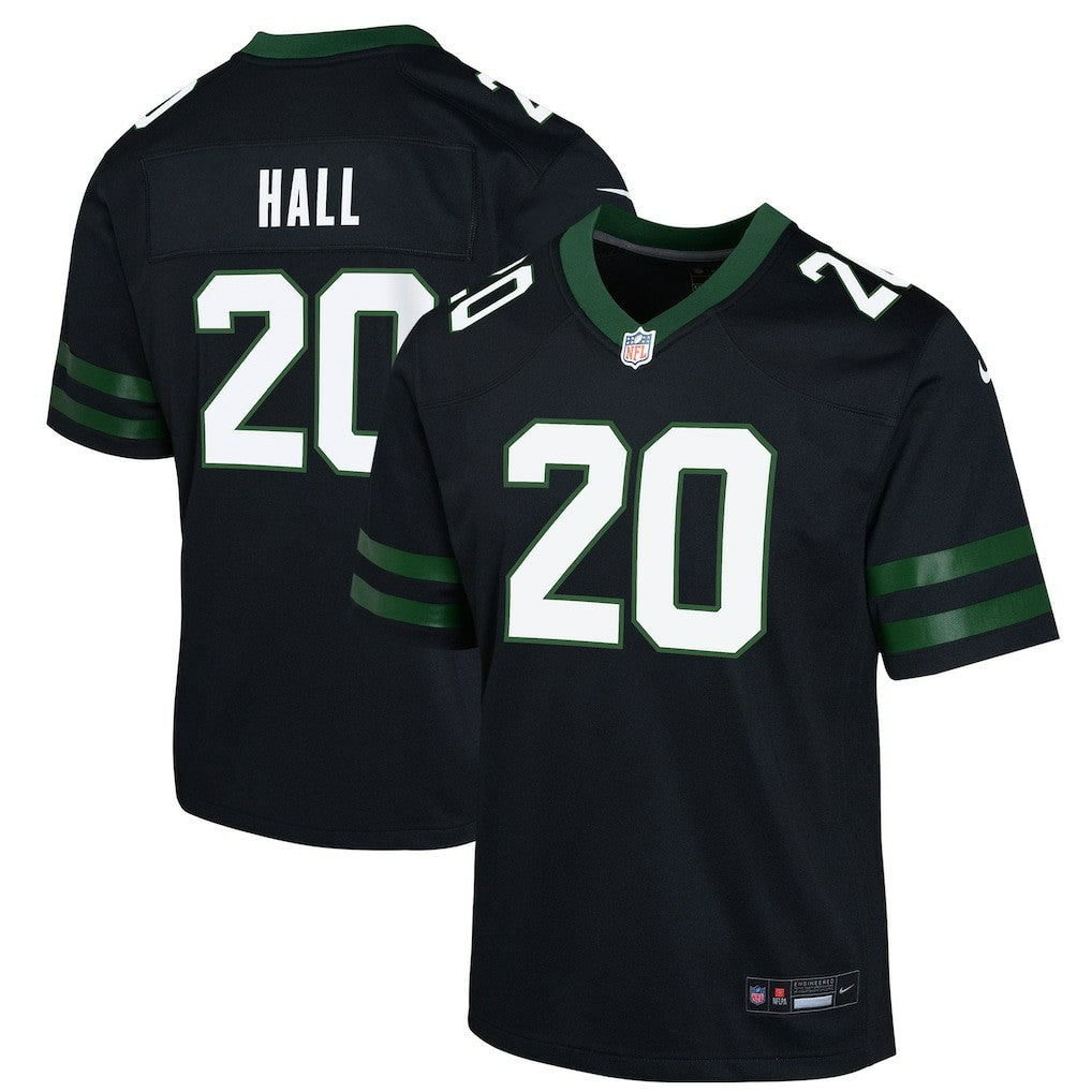 Breece Hall New York Jets Youth Game Jersey - Black | Nike online