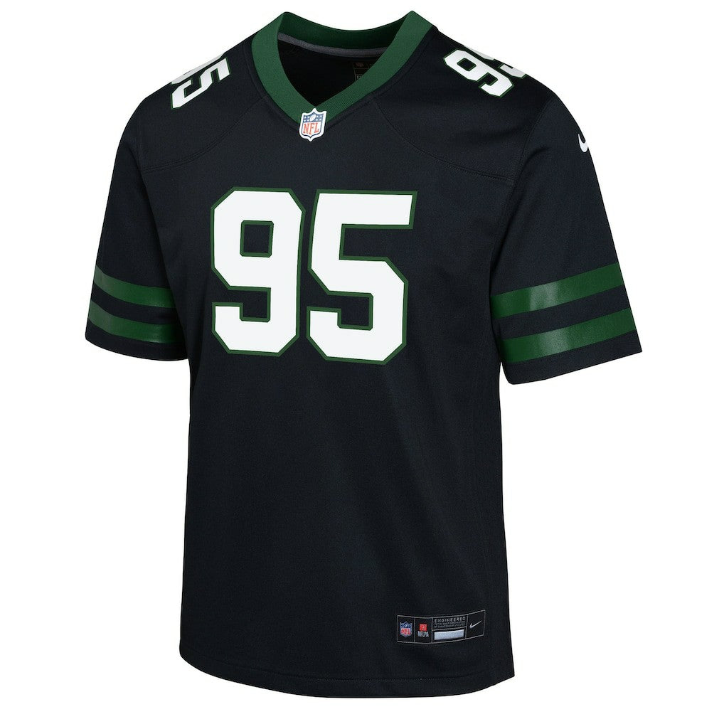 Quinnen Williams New York Jets Youth Game Jersey - Black | Nike for sale