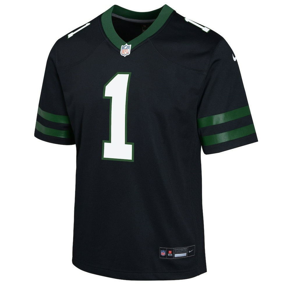 Ahmad Sauce Gardner New York Jets Youth Game Jersey - Black | Nike for sale