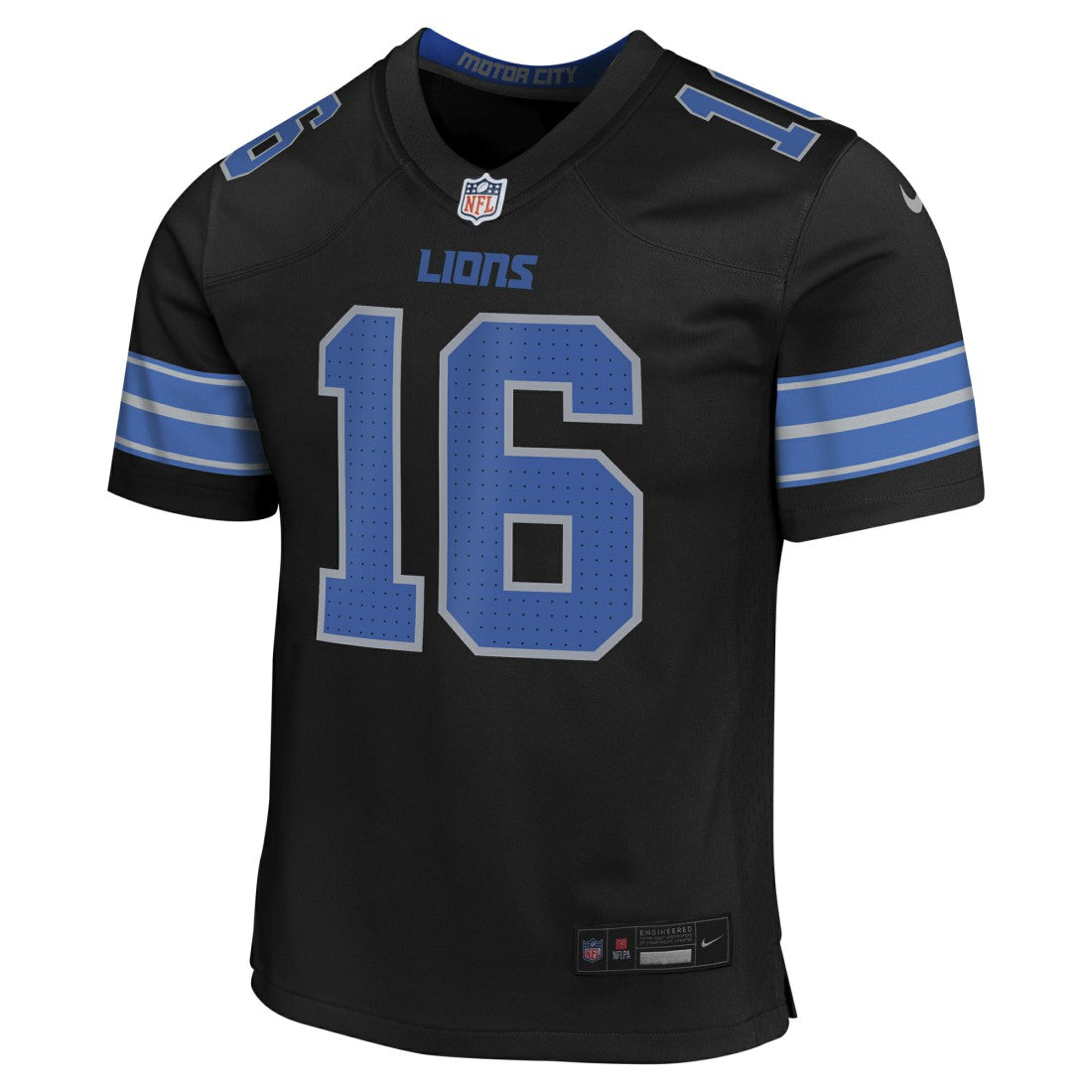 Jared Goff Detroit Lions Youth Game Jersey - Black | Nike on sale