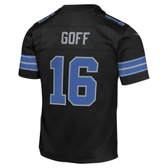 Jared Goff Detroit Lions Youth Game Jersey - Black | Nike on sale
