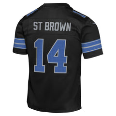 Amon-Ra St. Brown Detroit Lions Youth Game Jersey - Black | Nike cheap