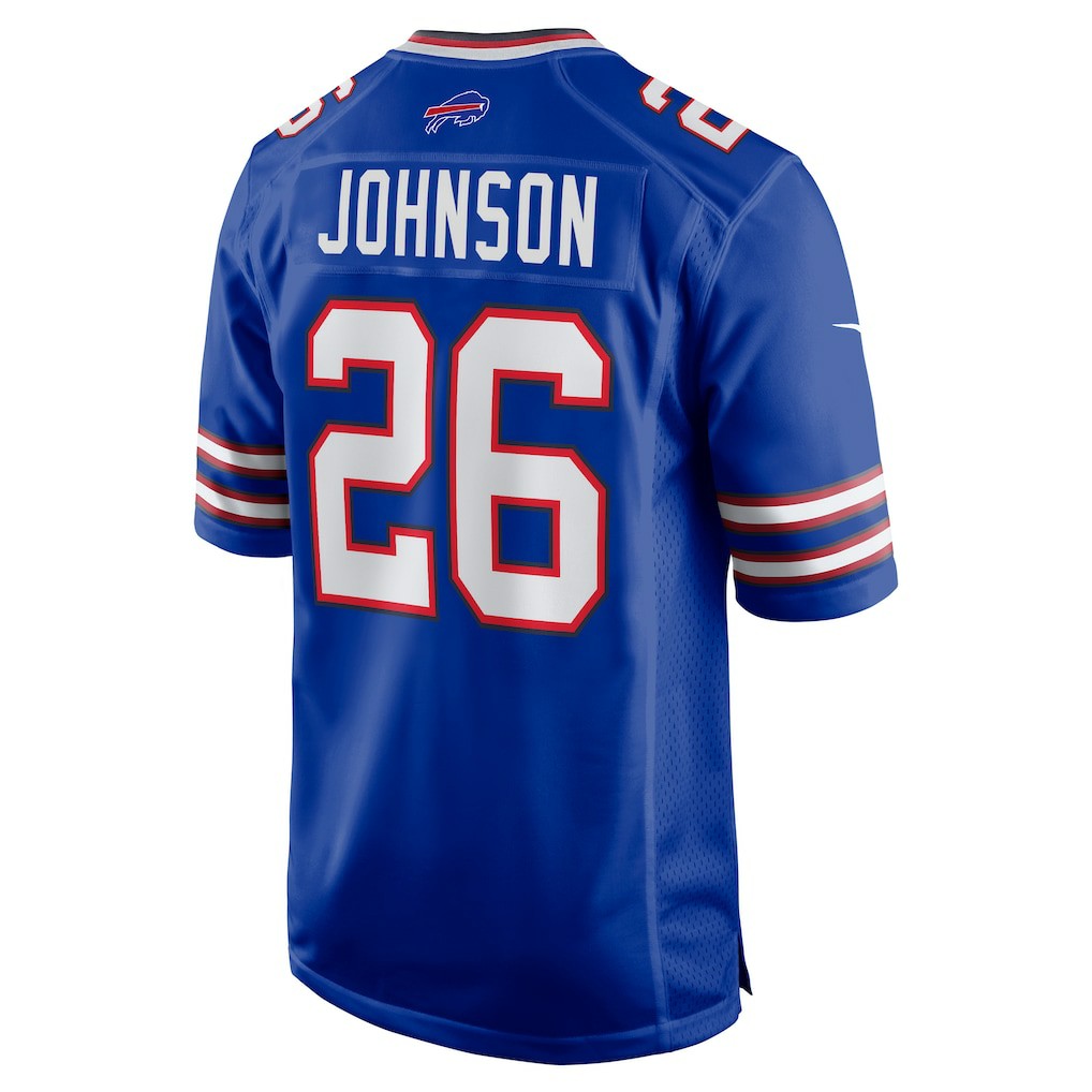 Ty Johnson Buffalo Bills Team Game Jersey - Royal | Nike sale