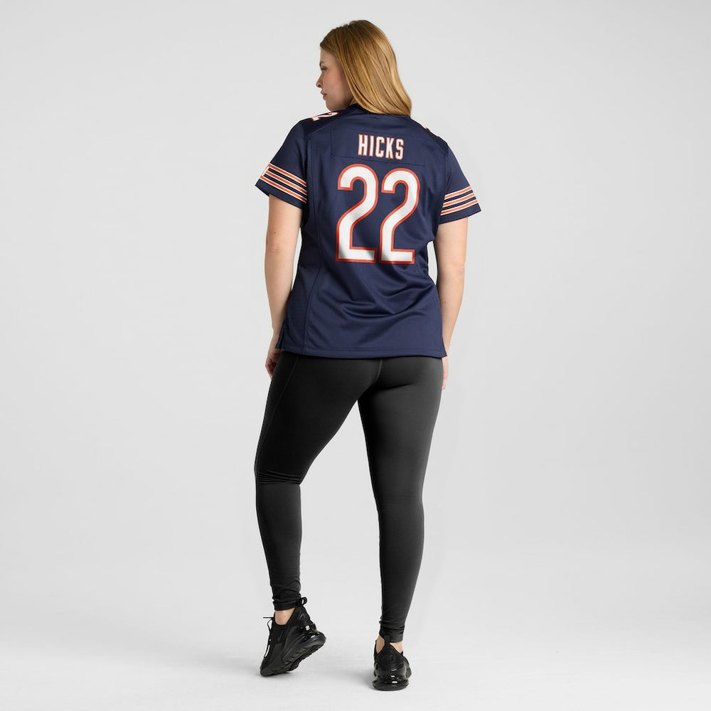Elijah Hicks Chicago Bears Women's Team Game Jersey - Navy | Nike online
